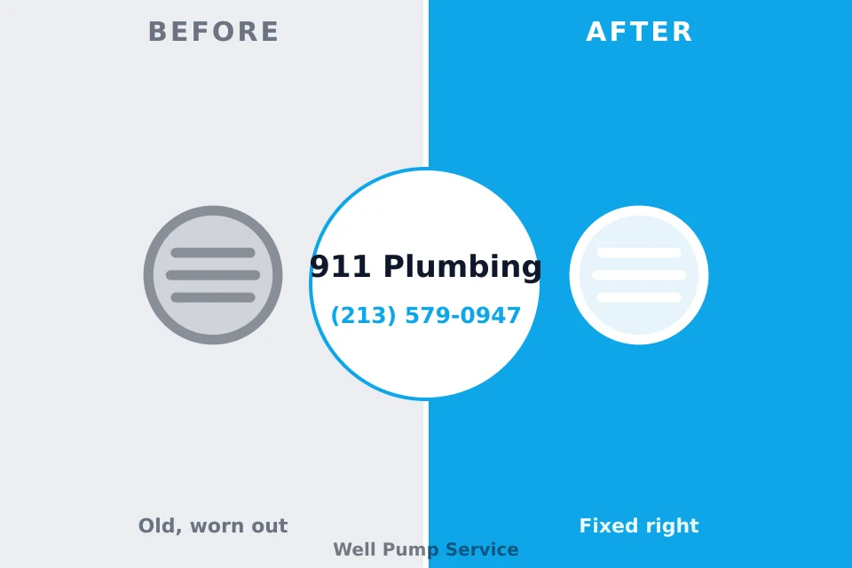 Before and after: plumbing repair Hickam Housing, HI